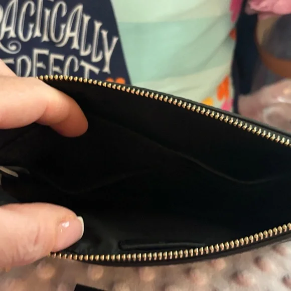 Brand New Kate Spade Lelia Convertible Wristlet - Black - Picture 3 of 5